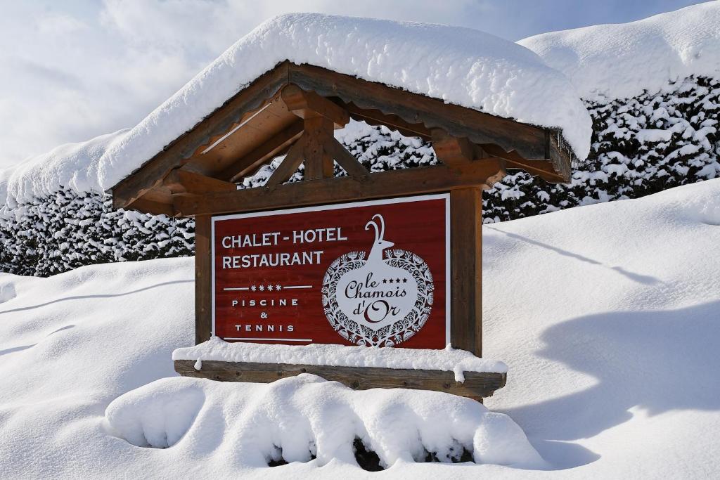 Le Chamois d'Or v zimě