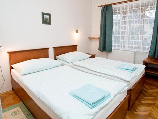Postel nebo postele na pokoji v ubytování Pension Apartment Granit