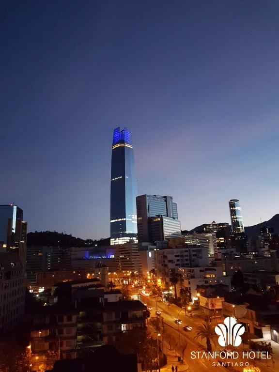 Nespecifikovaný výhled na destinaci Santiago nebo výhled na město při pohledu z hotelu