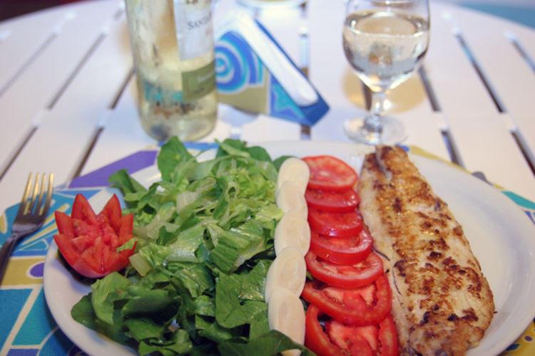 Comida in lodge ou em algum lugar perto