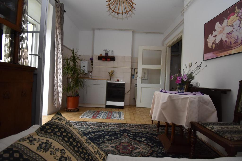 Posezení v ubytování Apartment Morena