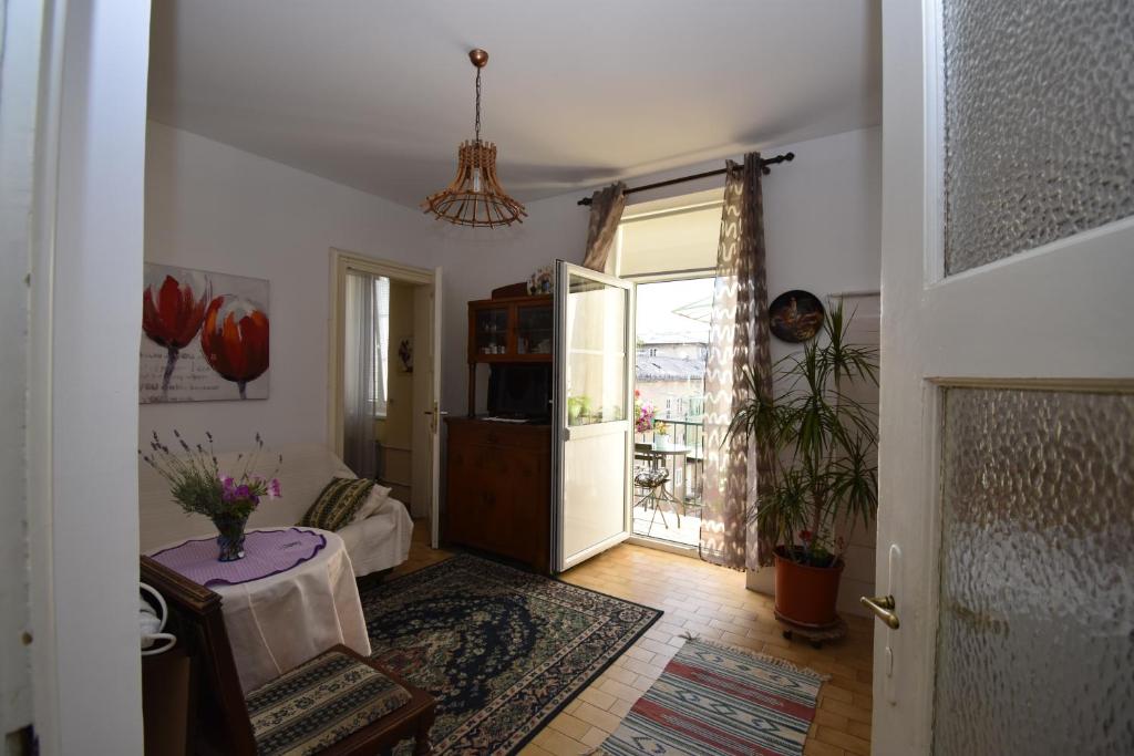 Posezení v ubytování Apartment Morena