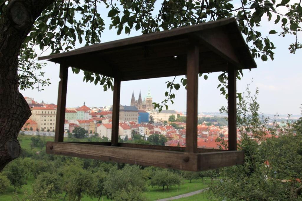 Zahrada ubytování Pension Apartment Granit