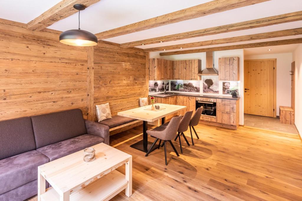 Eldhús eða eldhúskrókur á Fetz Luxury Appartements