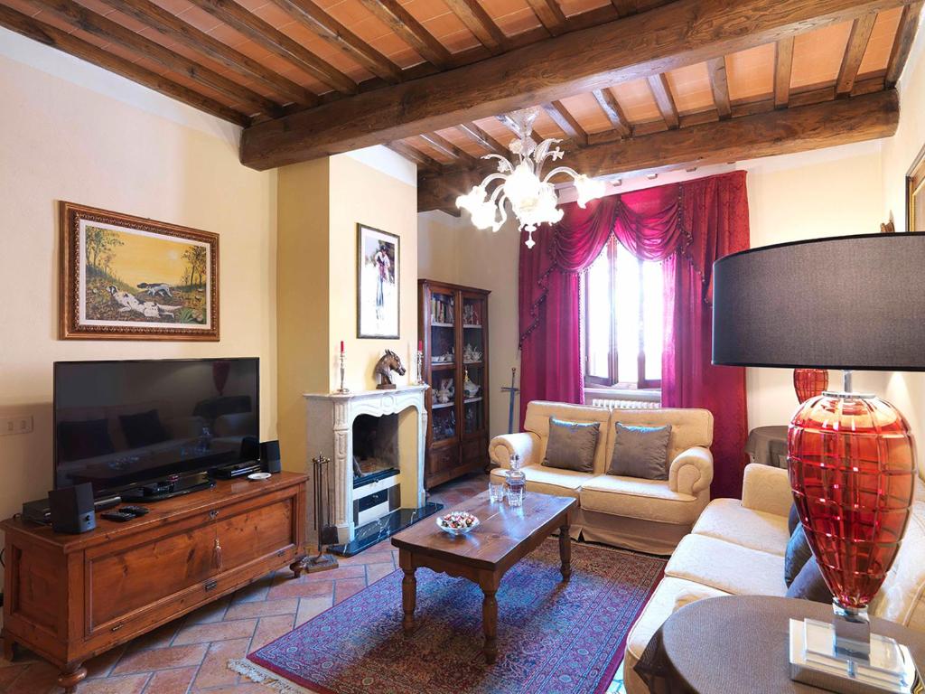 Telewizja i/lub zestaw kina domowego w obiekcie Porta nuova home