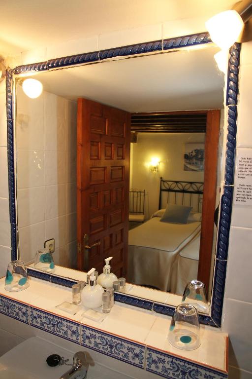 Kúpeľňa v ubytovaní Hostal la posada de Zocodover