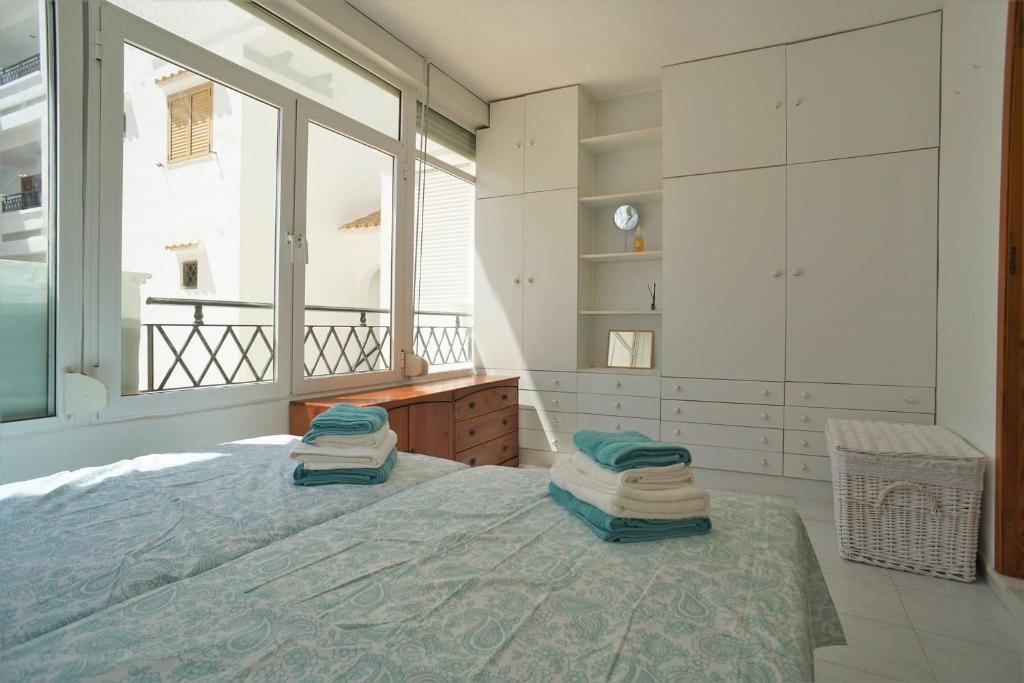 Postel nebo postele na pokoji v ubytování Apartment Vinamar La Mata