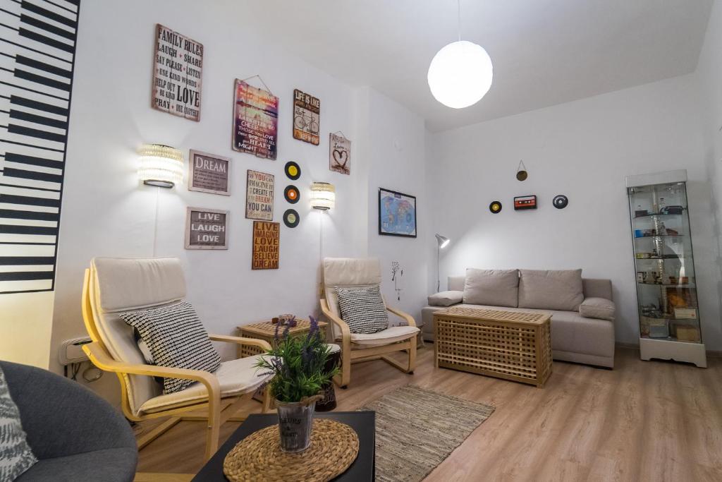 Posezení v ubytování Pijama Hostel