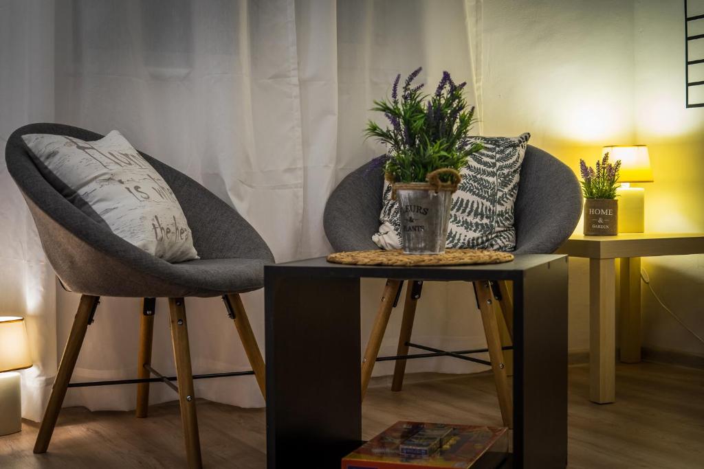 Posezení v ubytování Pijama Hostel