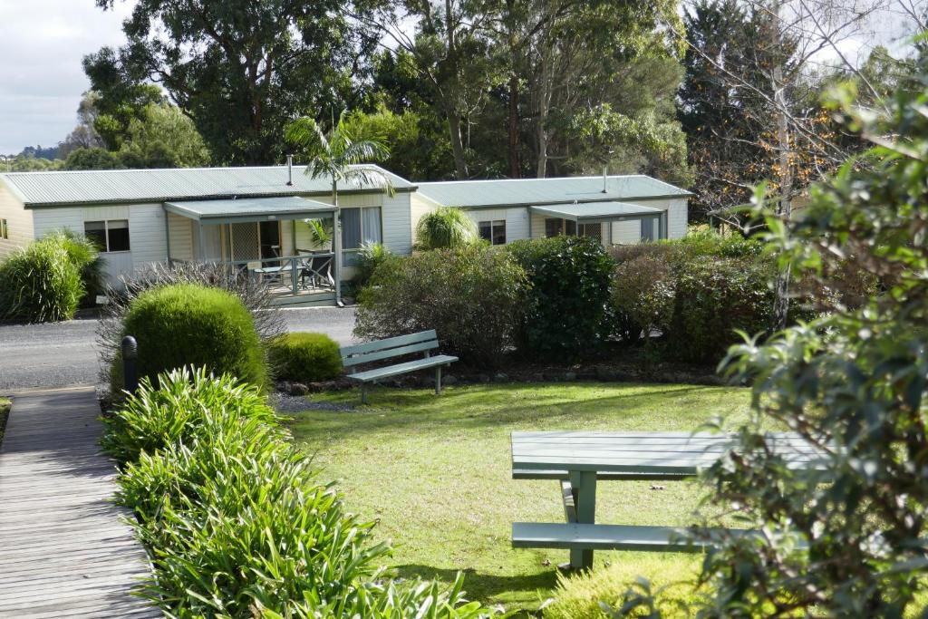 Zahrada ubytování Enclave at Healesville Holiday Park
