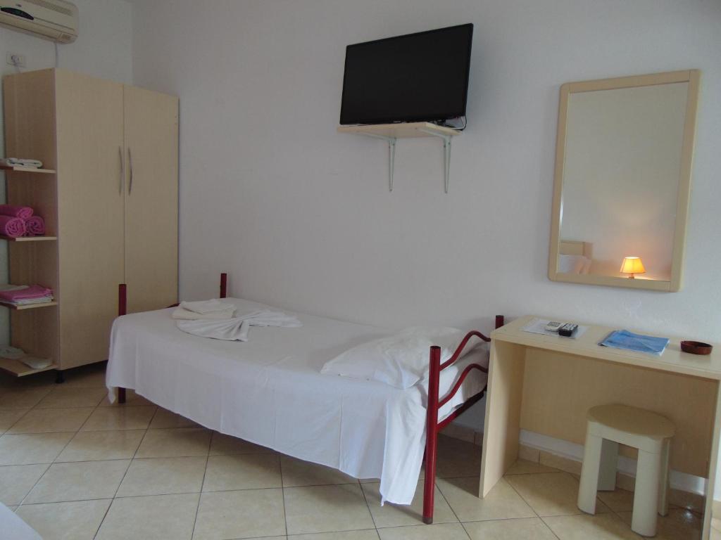 Postel nebo postele na pokoji v ubytování Residence Jazoj