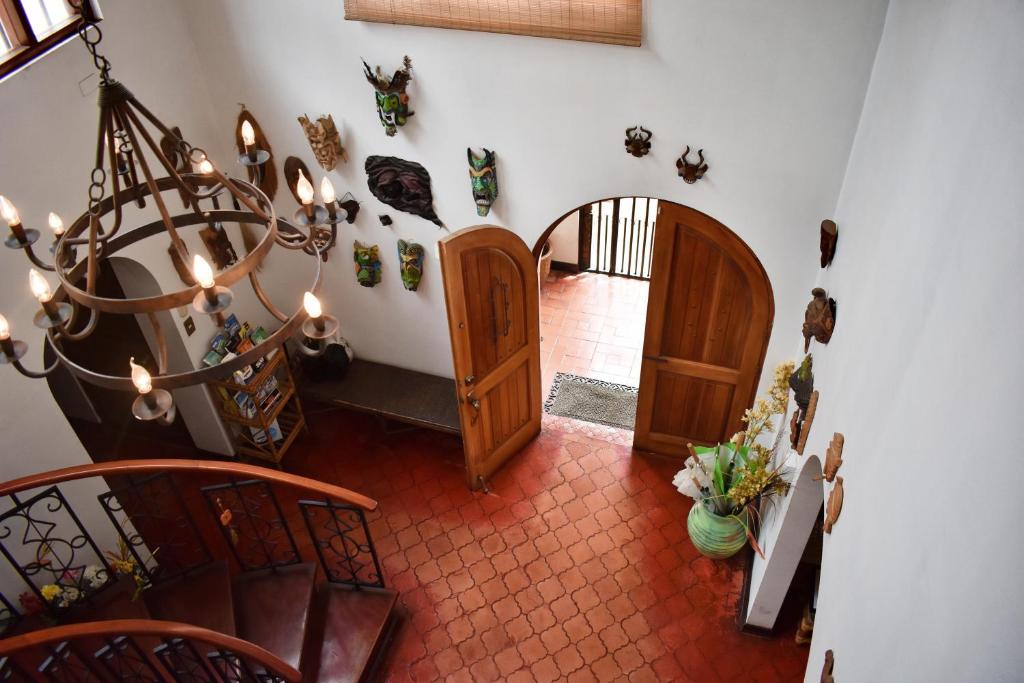 Posezení v ubytování Cariari Bed & Breakfast