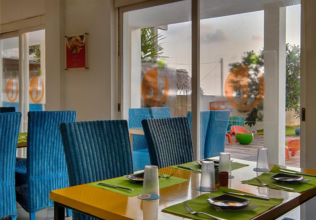 Posezení v ubytování Hotel J Negombo