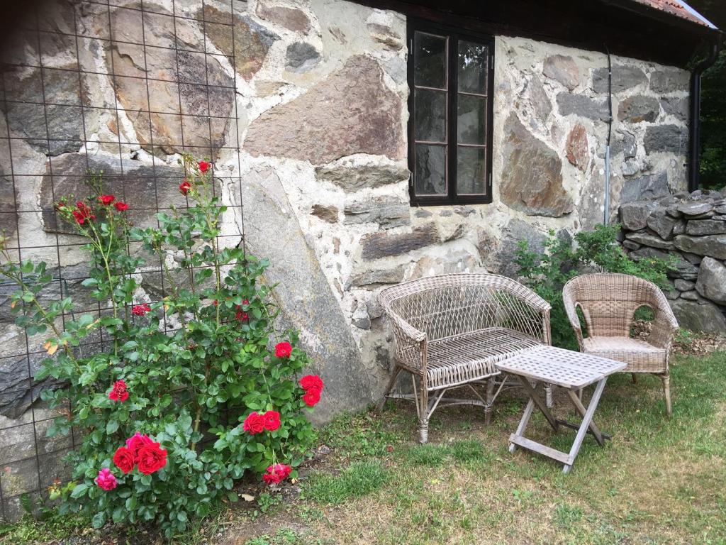 Aed väljaspool majutusasutust Stenlängan Lodge