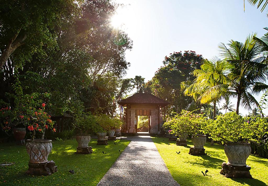 Zahrada ubytování Tanah Gajah, a Resort by Hadiprana