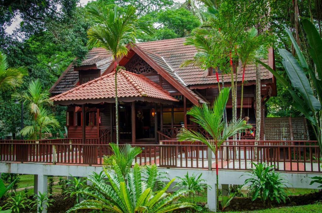 Zahrada ubytování Mutiara Taman Negara