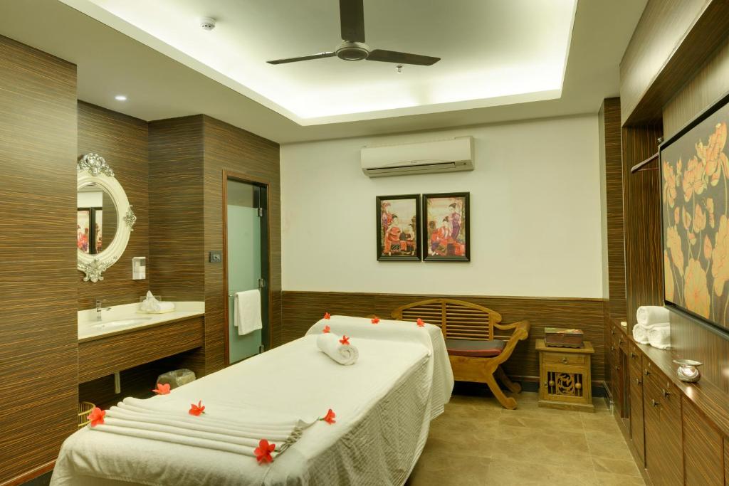 Lázně a/nebo wellness v ubytování Mayfair Waves