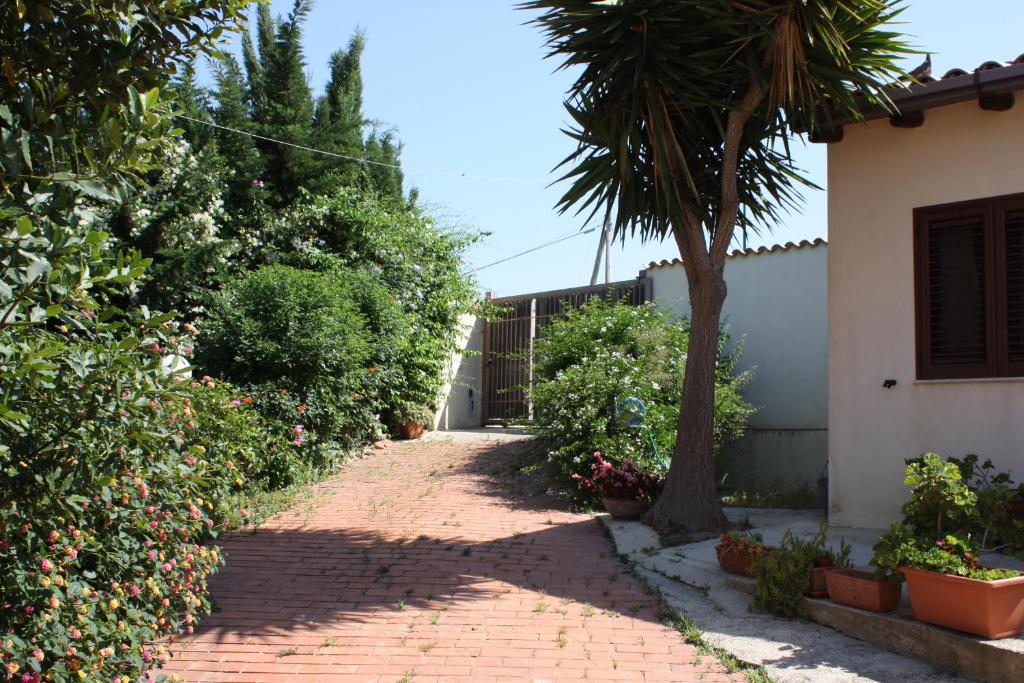 Zahrada ubytování B&B La Casetta degli Aranci