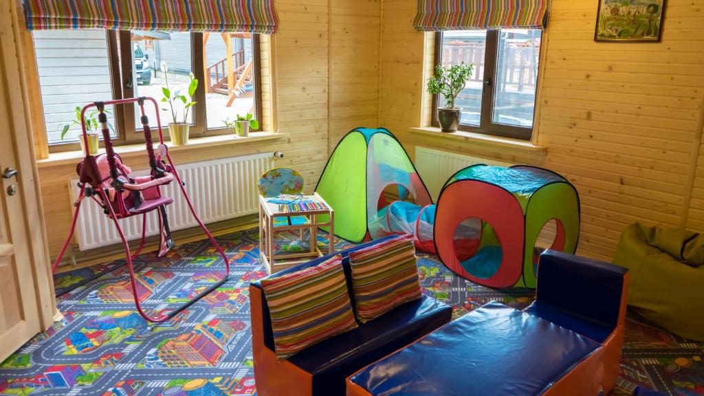 Posezení v ubytování Family Hotel Kaskad