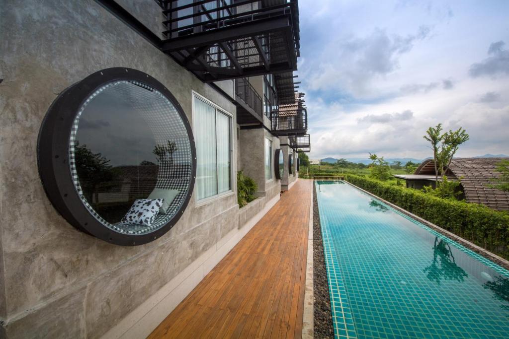 Bazén v ubytování Vino Neste Private Pool Villas nebo v jeho okolí