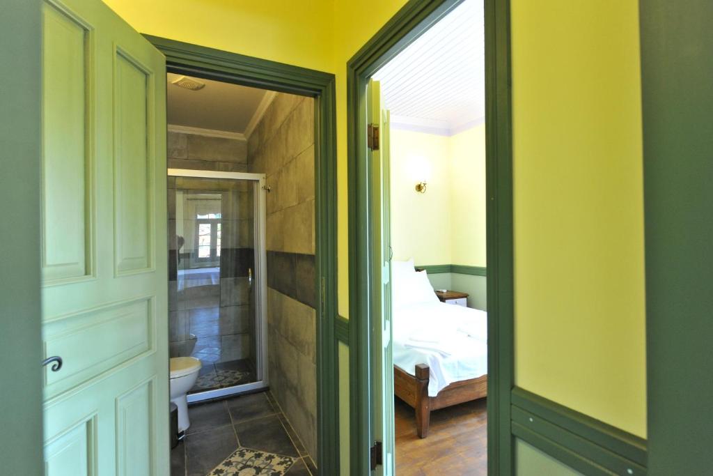 Koupelna v ubytování Petrino Gökçeada Hotel&Kitchen