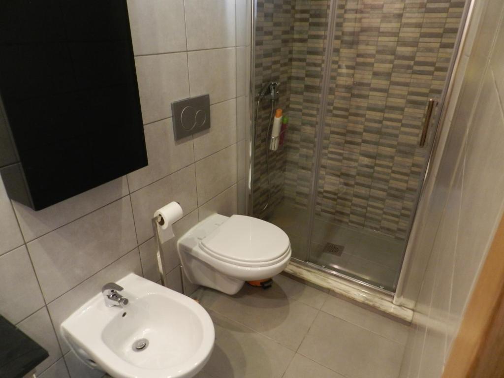 Ett badrum på Casa Da Baixa
