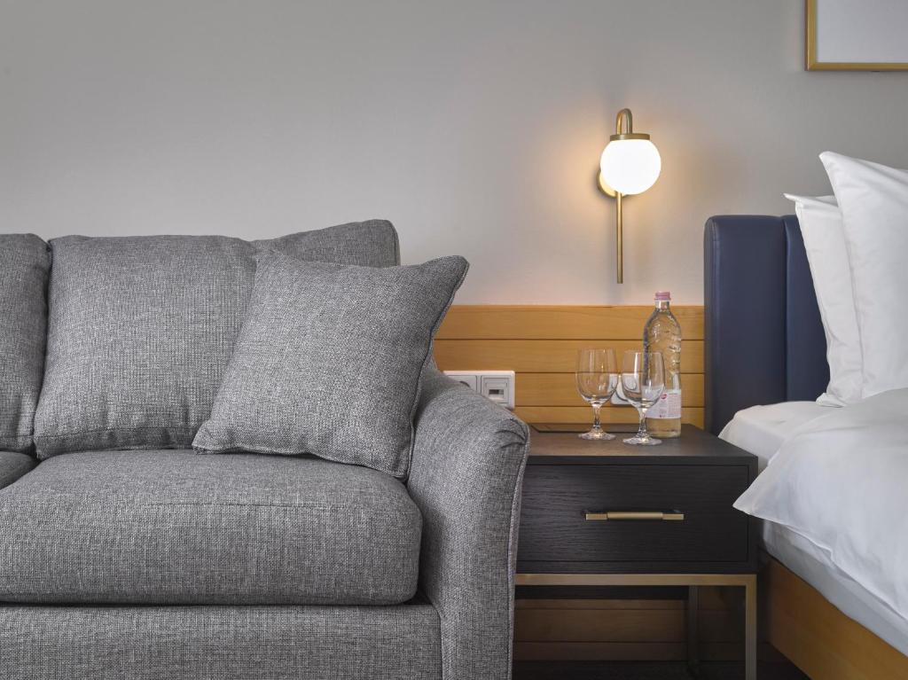 Posezení v ubytování K+K Hotel Fenix