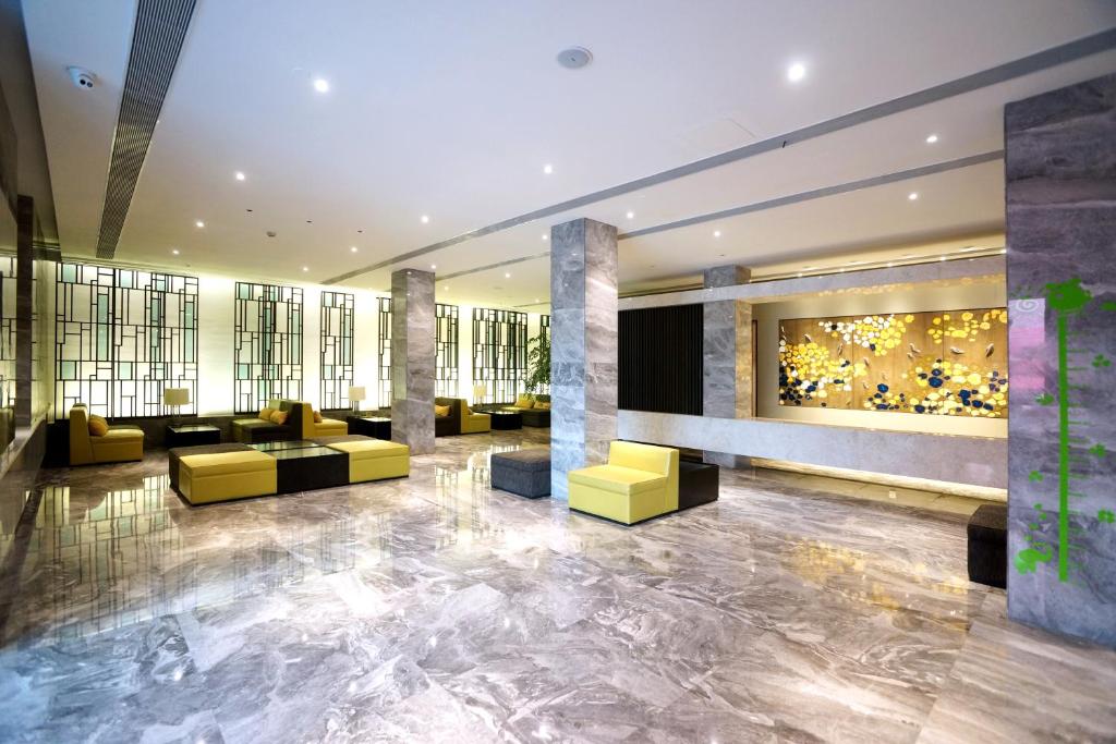Posezení v ubytování Maixinge Boutique Hotel Chuansha Branch