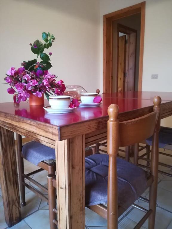 A seating area at La casa di mare Salento