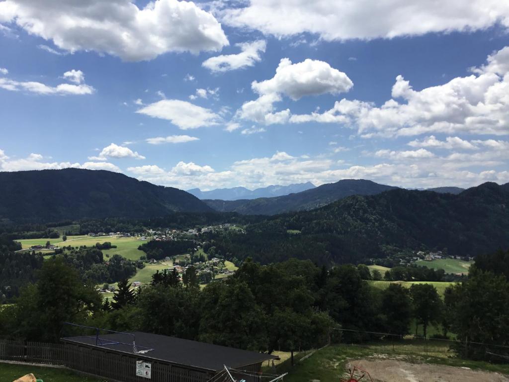 Een algemene foto van de bergen of uitzicht op de bergen vanuit de herberg