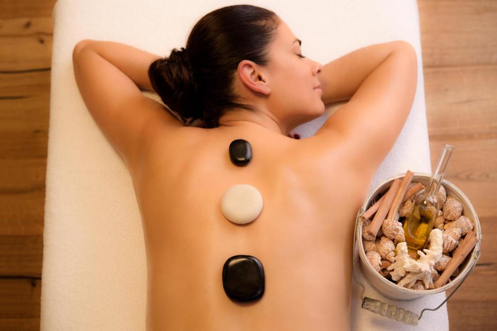Lázně a/nebo wellness v ubytování Familien- und Wellnesshotel "Landhaus Viktoria"