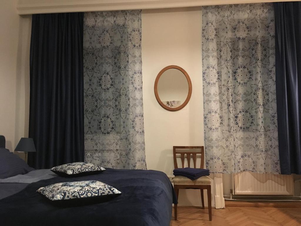 Voodi või voodid majutusasutuse Apartment Vienna 55 toas