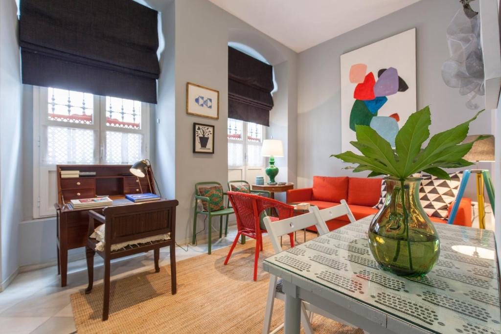 Posezení v ubytování Precioso Apartamento Sevilla Centro
