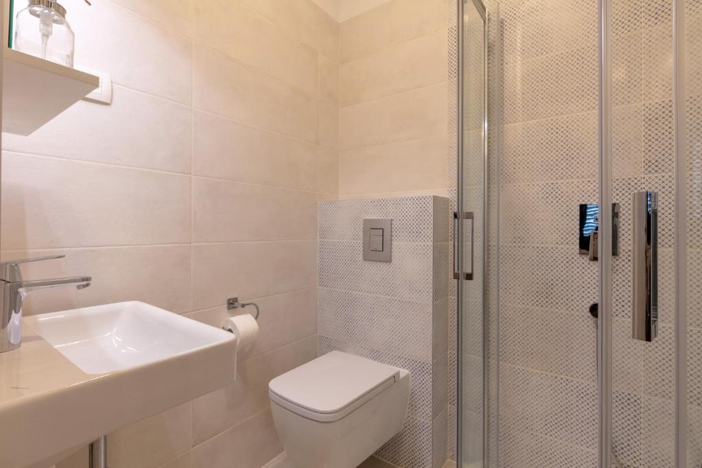 Kúpeľňa v ubytovaní Studio Apartments Insula