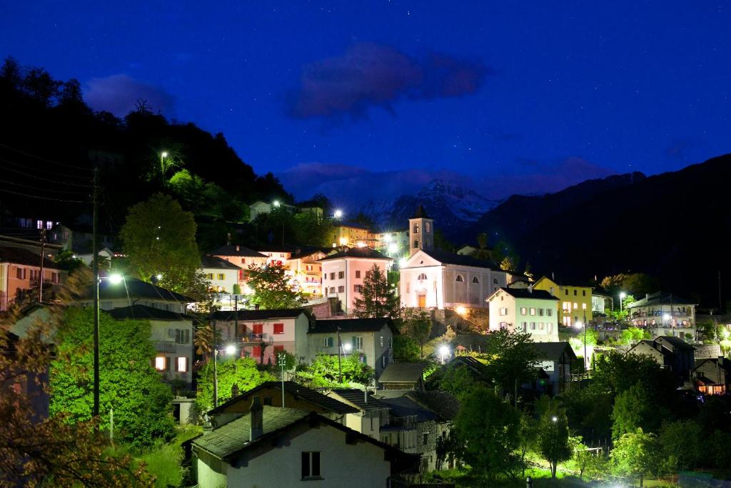 Nespecifikovaný výhled na hory nebo výhled na hory při pohledu z bed and breakfast