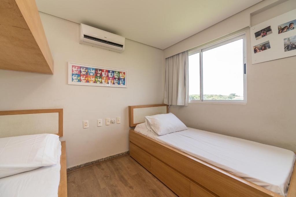  MRP301 Flat c/varanda 2 quartos praia Muro Alto