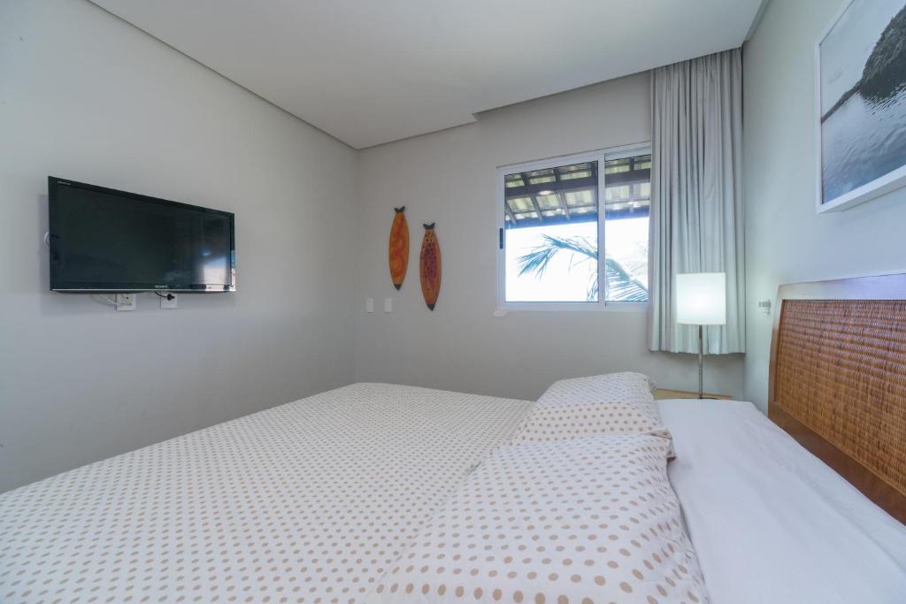  MRP301 Flat c/varanda 2 quartos praia Muro Alto