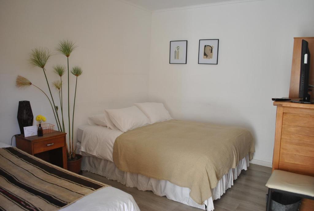 Una cama o camas en una habitación de Hotel Boutique Molzano
