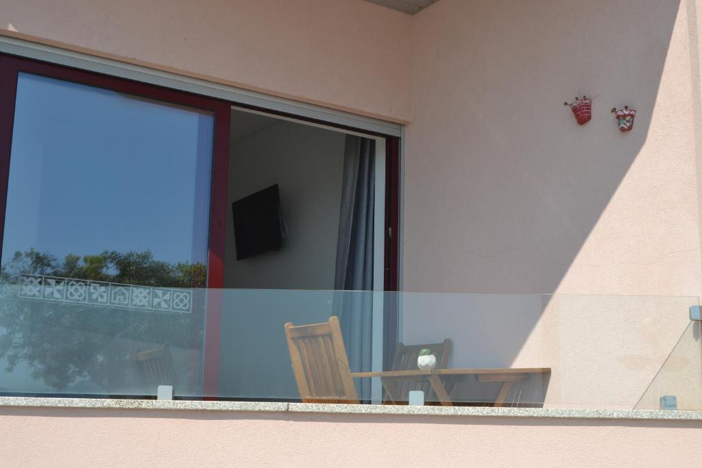 Balkón nebo terasa v ubytování Hostel D'Avenida