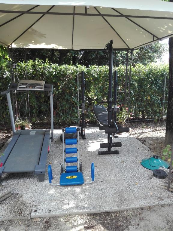 Posilňovňa alebo fitness centrum v ubytovaní Civico 22 Pisa