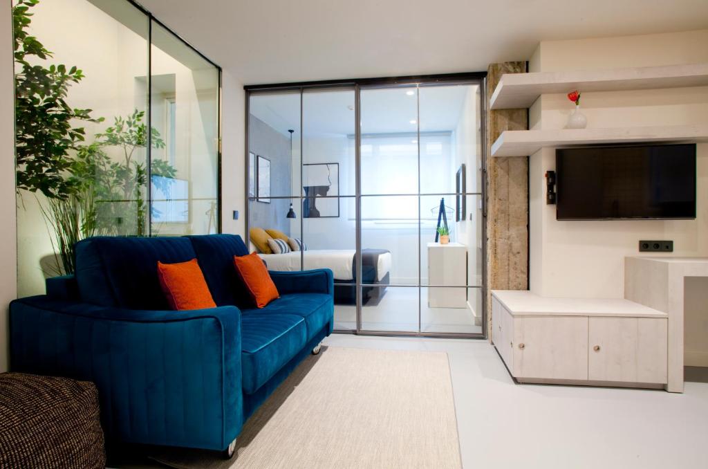 Posezení v ubytování Bilbao Centric Apartments