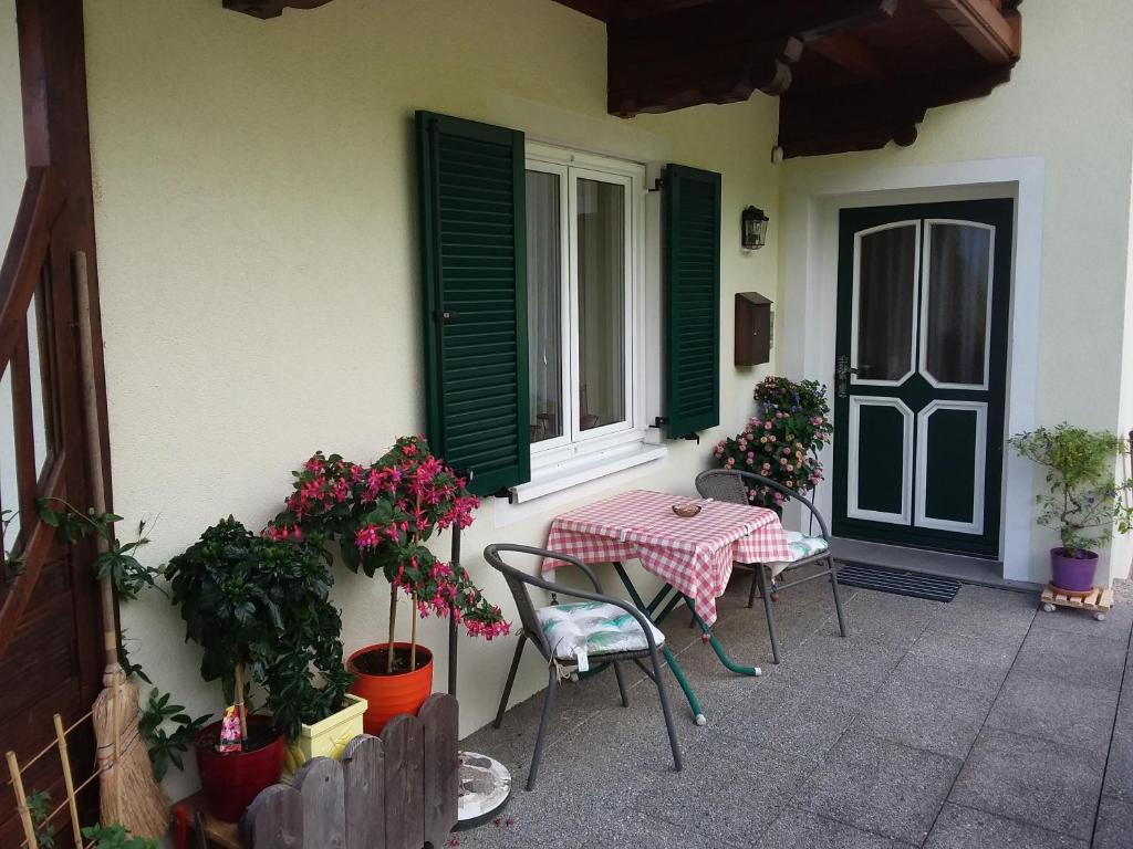 Balkón nebo terasa v ubytování Haus Bergland