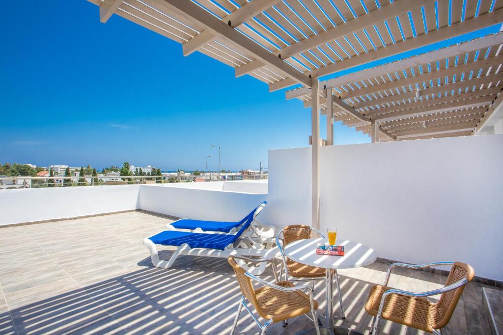 Balkón nebo terasa v ubytování Mon Repos Hotel