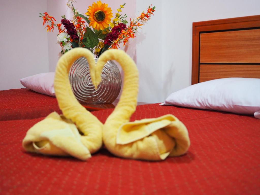 Postel nebo postele na pokoji v ubytování Hostal España