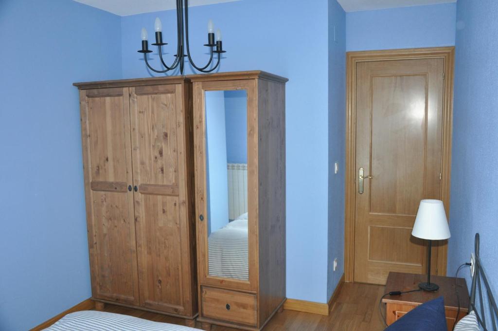 Postel nebo postele na pokoji v ubytování Apartamento en Isaba (NAVARRA)