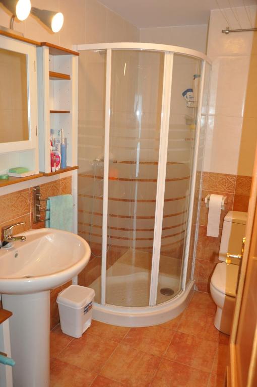 Koupelna v ubytování Apartamento en Isaba (NAVARRA)