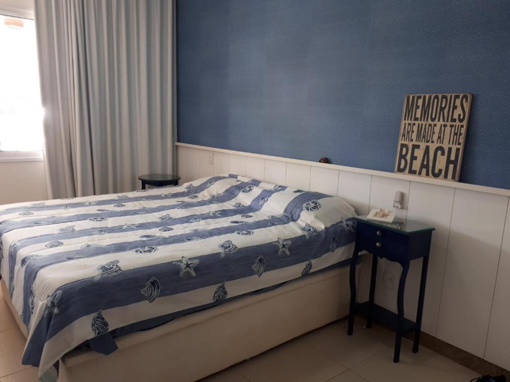 Postel nebo postele na pokoji v ubytování Vila das Flores ( vilage)