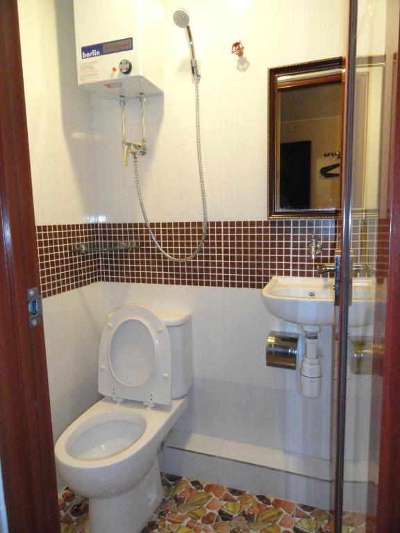 Vannituba majutusasutuses Budget Hostel Block D 10th Floor