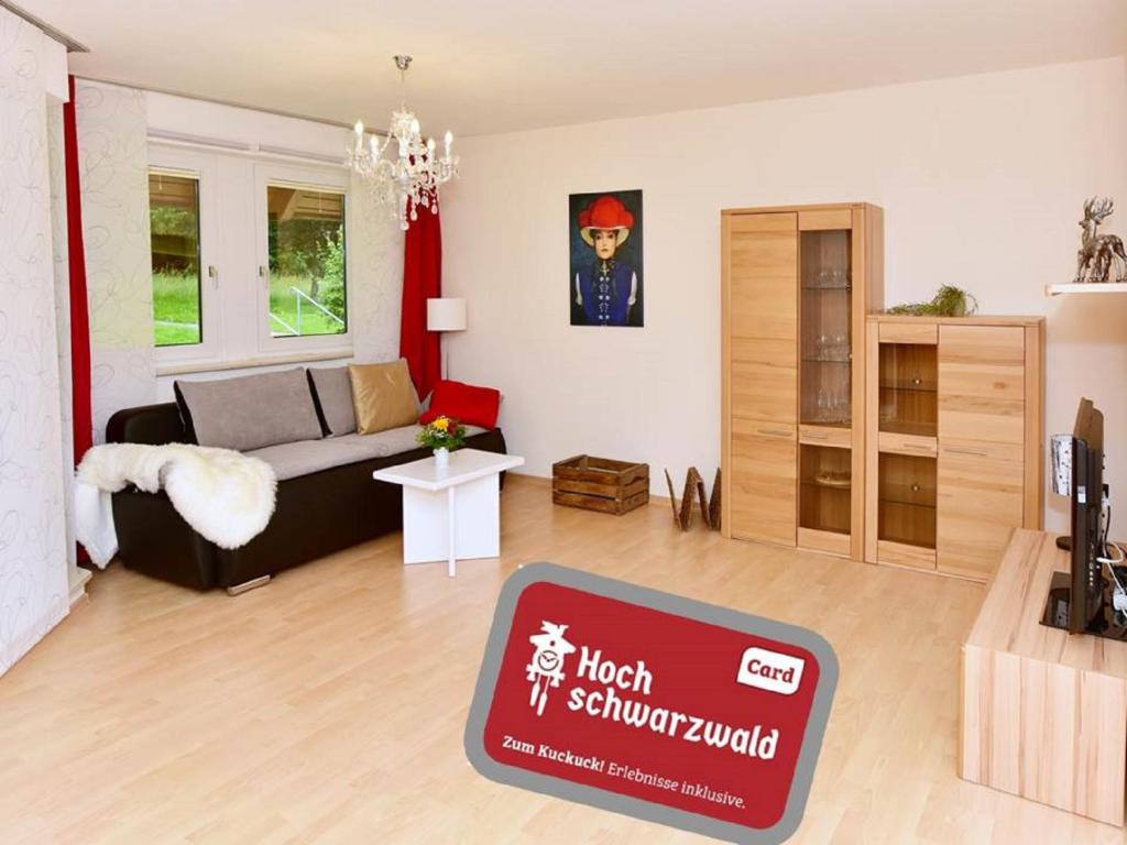 Posezení v ubytování Black Forest Bollenhut