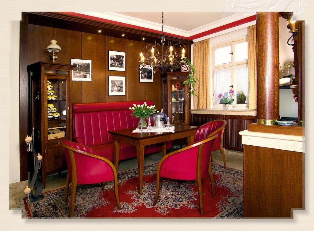 Posezení v ubytování Hotel-Restaurant Goldenes Lamm